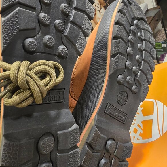 Timberland Euro Hiker Lace Up Men's Boots Rust Nubuck TB0A61YXF13 Size 10.5 NEW - Picture 11 of 12